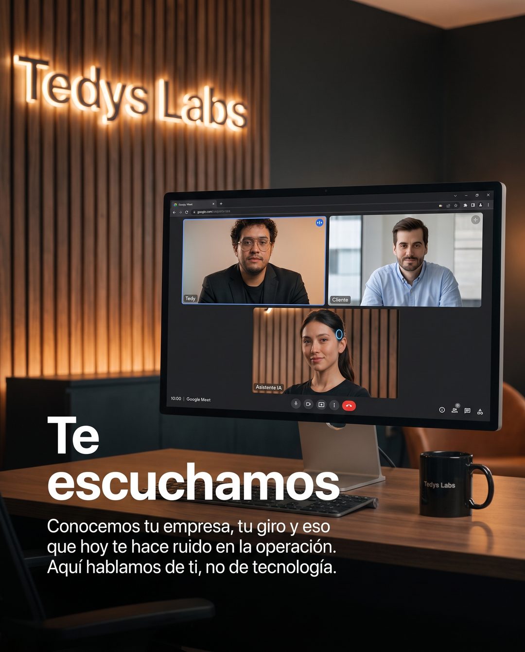Paso 1: Te escuchamos. Conocemos tu empresa, tu giro y eso que hoy te hace ruido en la operacion.