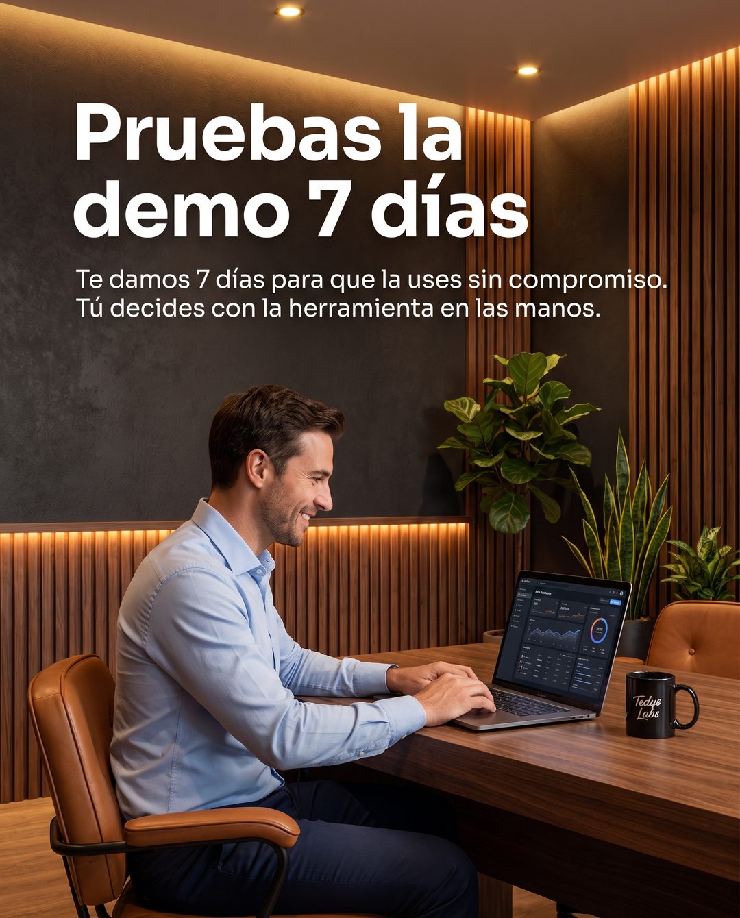 Paso 5: Pruebas la demo 7 dias sin compromiso, con la herramienta en las manos.